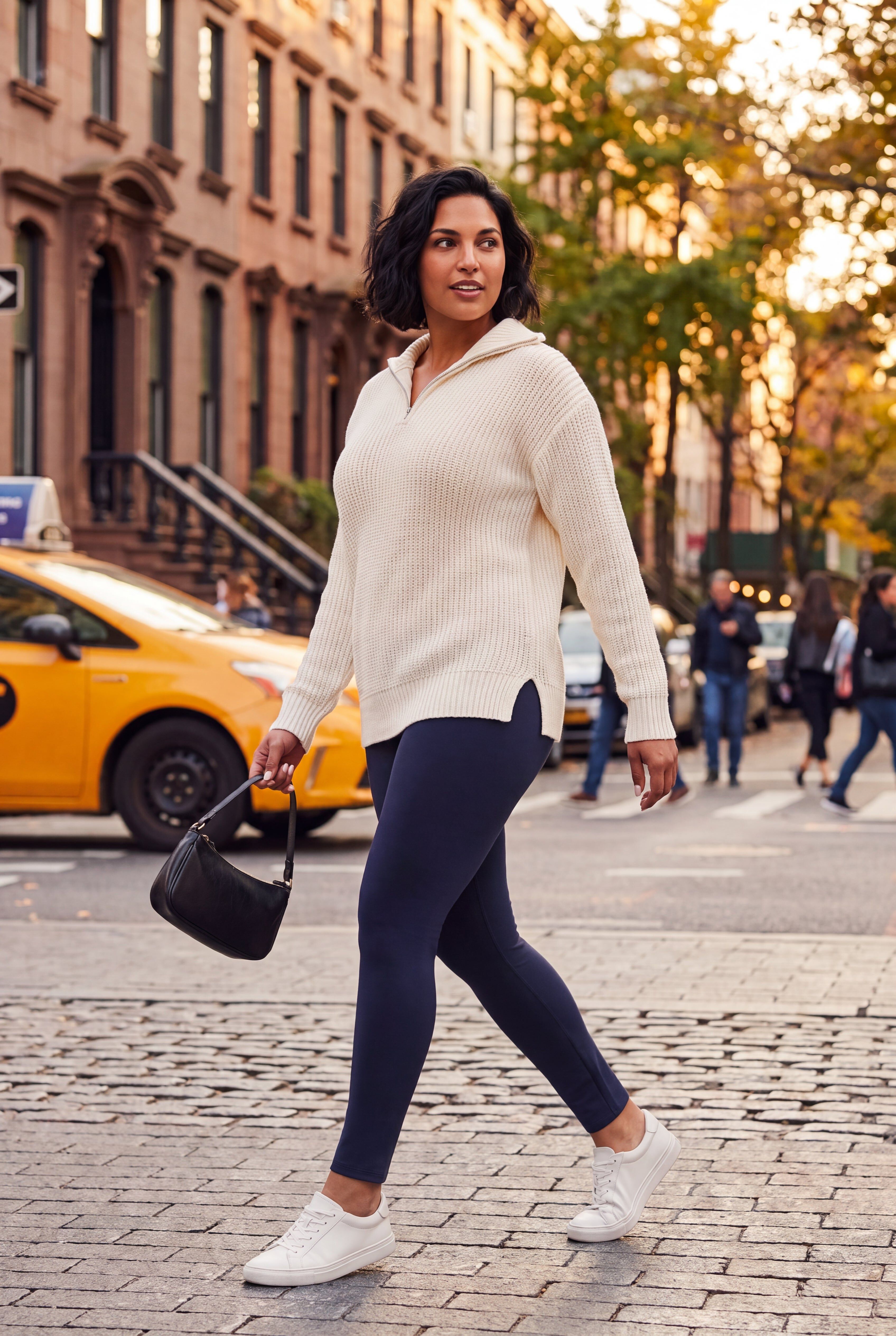 Ponte Legging, NAVY, hi-res image number 0