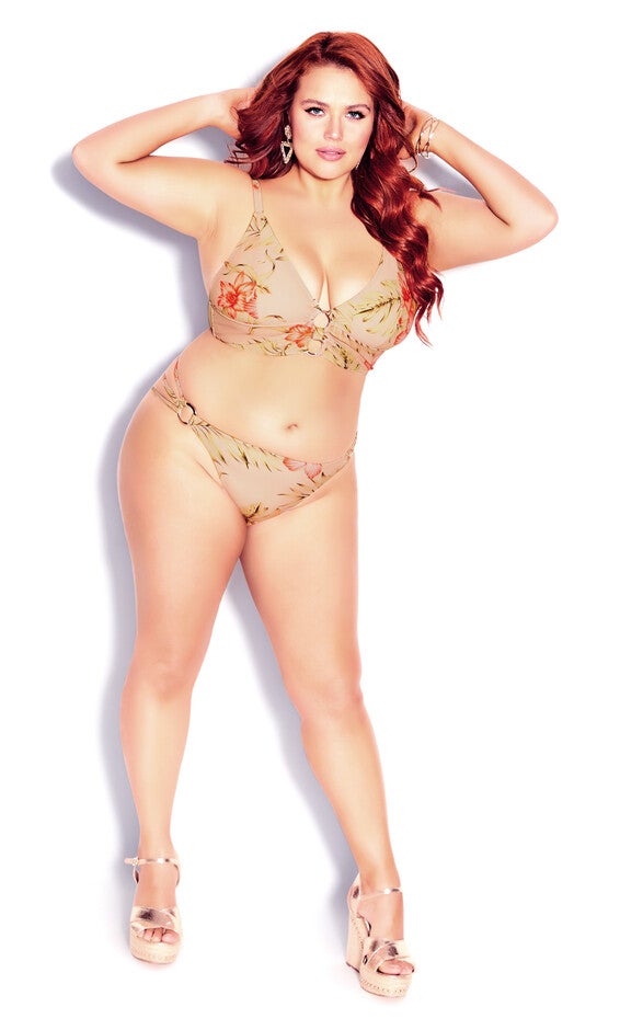 Amara Bikini Pant - coral, PINK, hi-res image number null