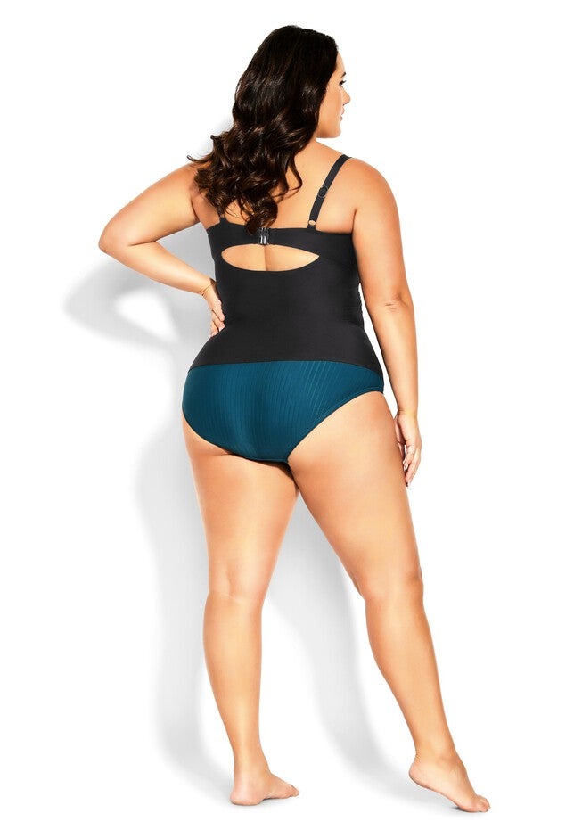 Samira Tankini Top - black, BLACK, alternate image number null