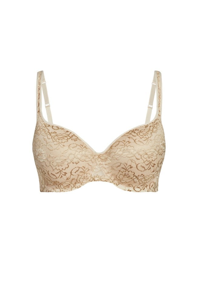 Lace Balconette Underwire Bra, NUDE, alternate image number 2
