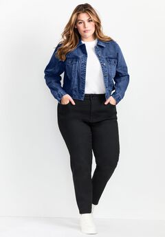 Emma Denim Cropped Jacket