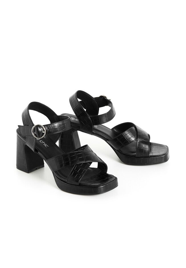WIDE FIT Josie Platform - black, BLACK, alternate image number null