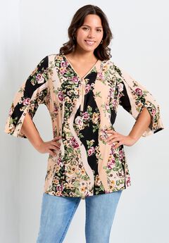 Leona Zip Top