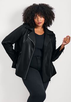 Jane Vegan Leather Jacket