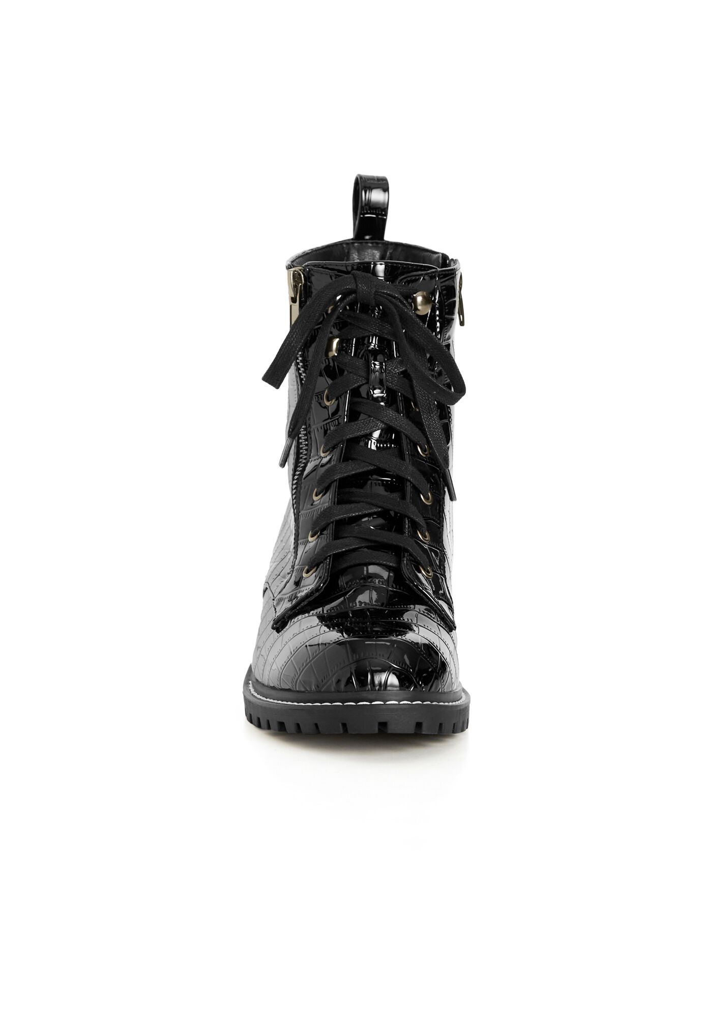 WIDE FIT Birdie Ankle Boot - black, BLACK, alternate image number 4