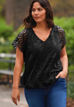 Elora Burnout Top