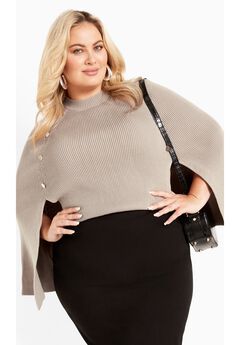 Olivia Button Cape