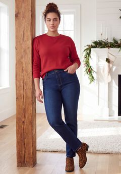 Butter Denim Straight Leg Jean