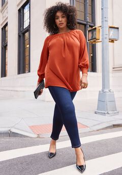 Plus Size Slim Jeans