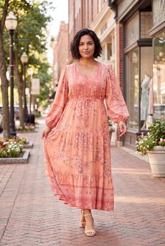 Ellery Long Sleeve Maxi Dress