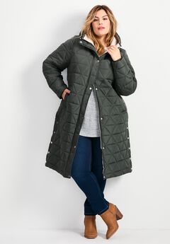 Quinn Longline Puffer Jacket