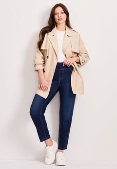 Affordable Plus Size Pull-On Jeans