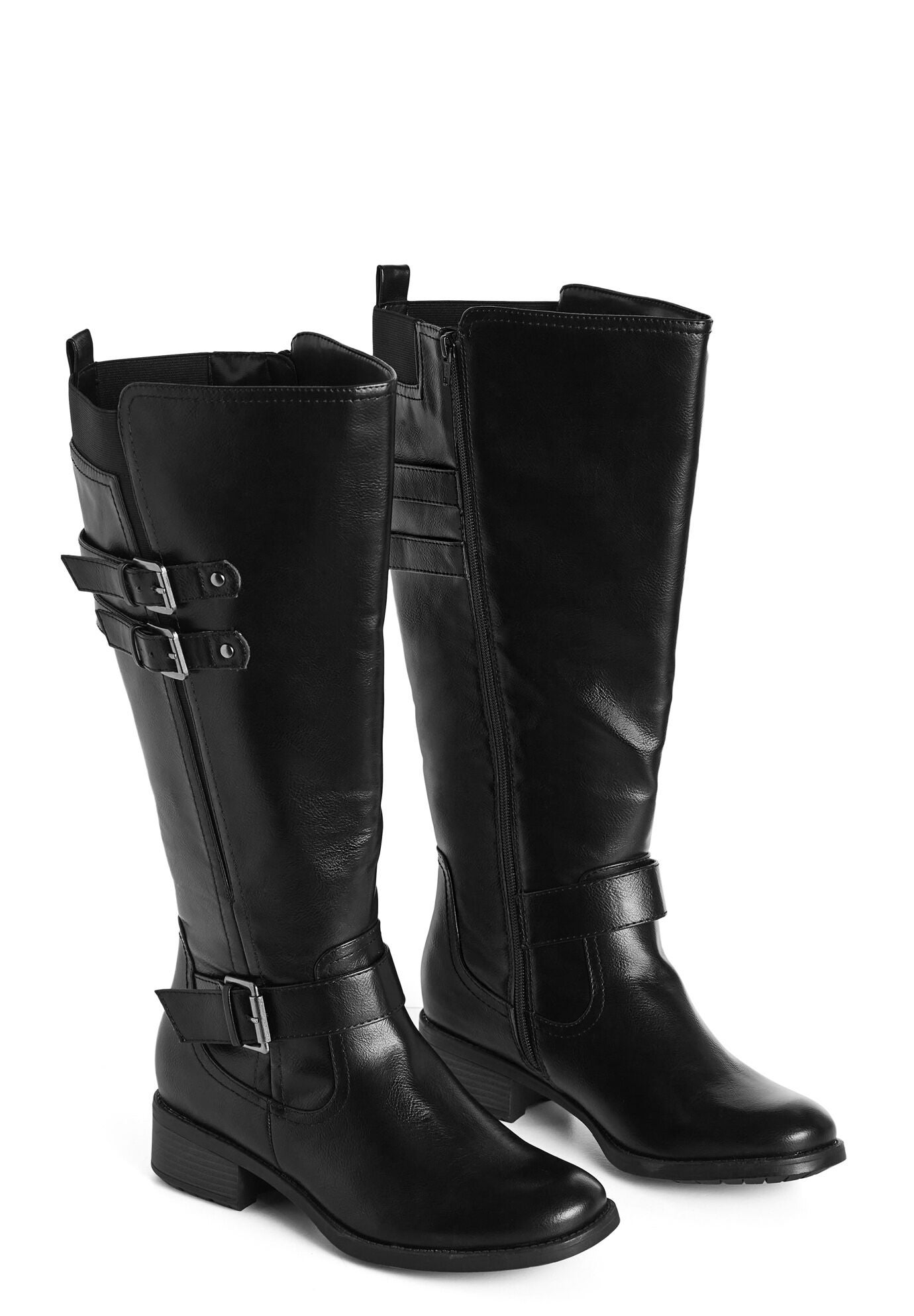 Mavis Tall Boot, BLACK, alternate image number 5