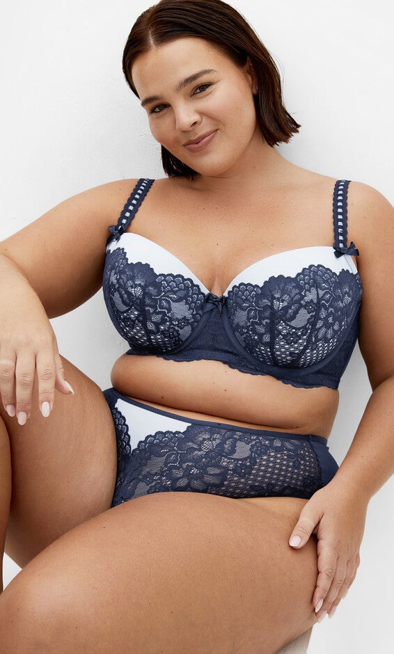 Leyla Contour Bra - french navy, BLUE, hi-res image number null