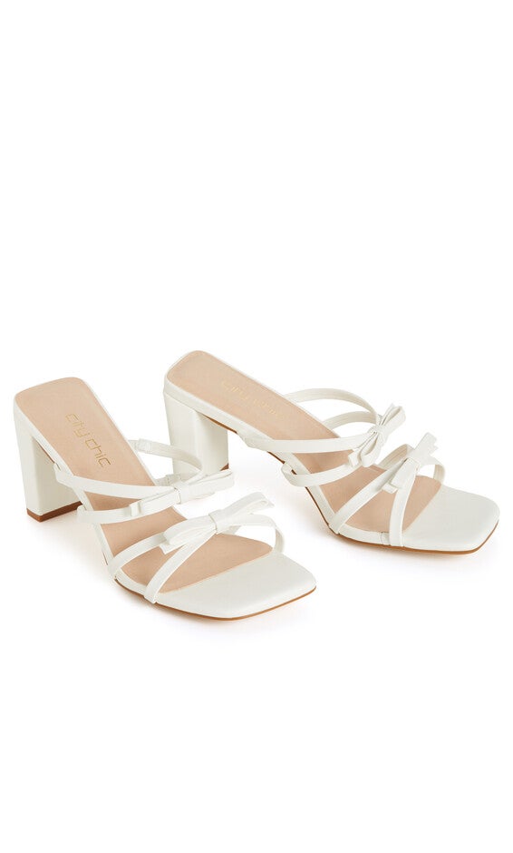 WIDE FIT Ava Mule - off white, WHITE, alternate image number 5