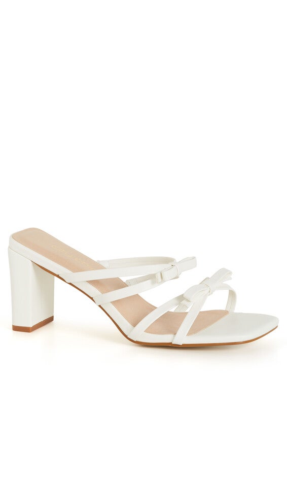 WIDE FIT Ava Mule - off white, WHITE, alternate image number 1