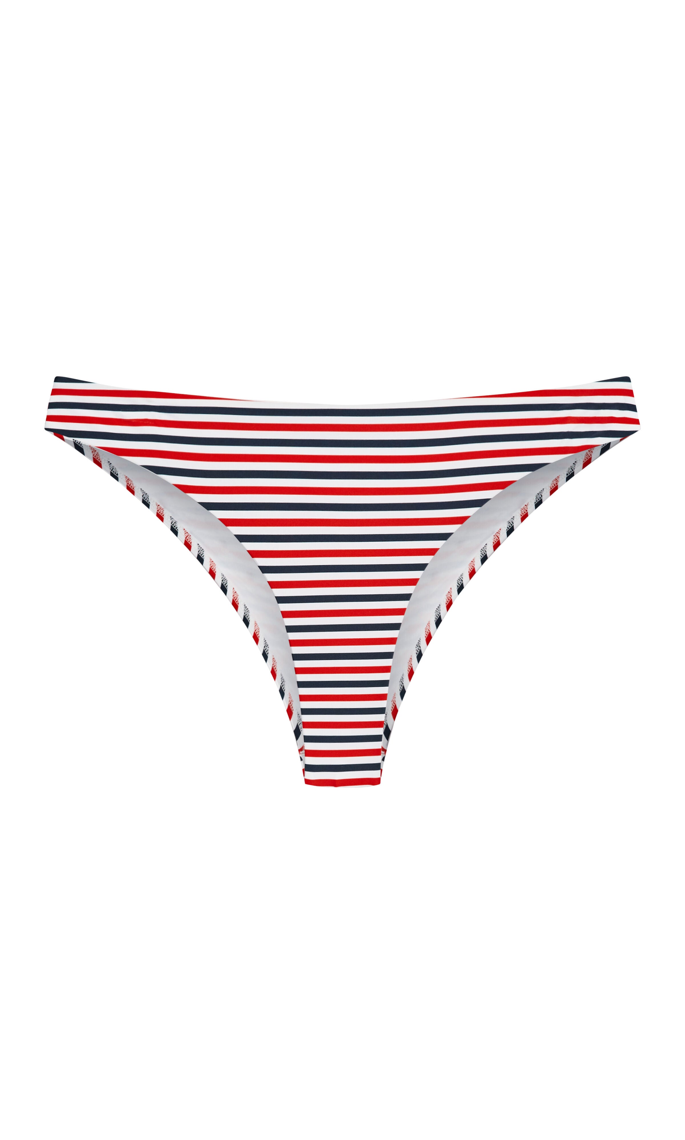 Daisy Print Bikini Pant - red stripe, RED, alternate image number 5