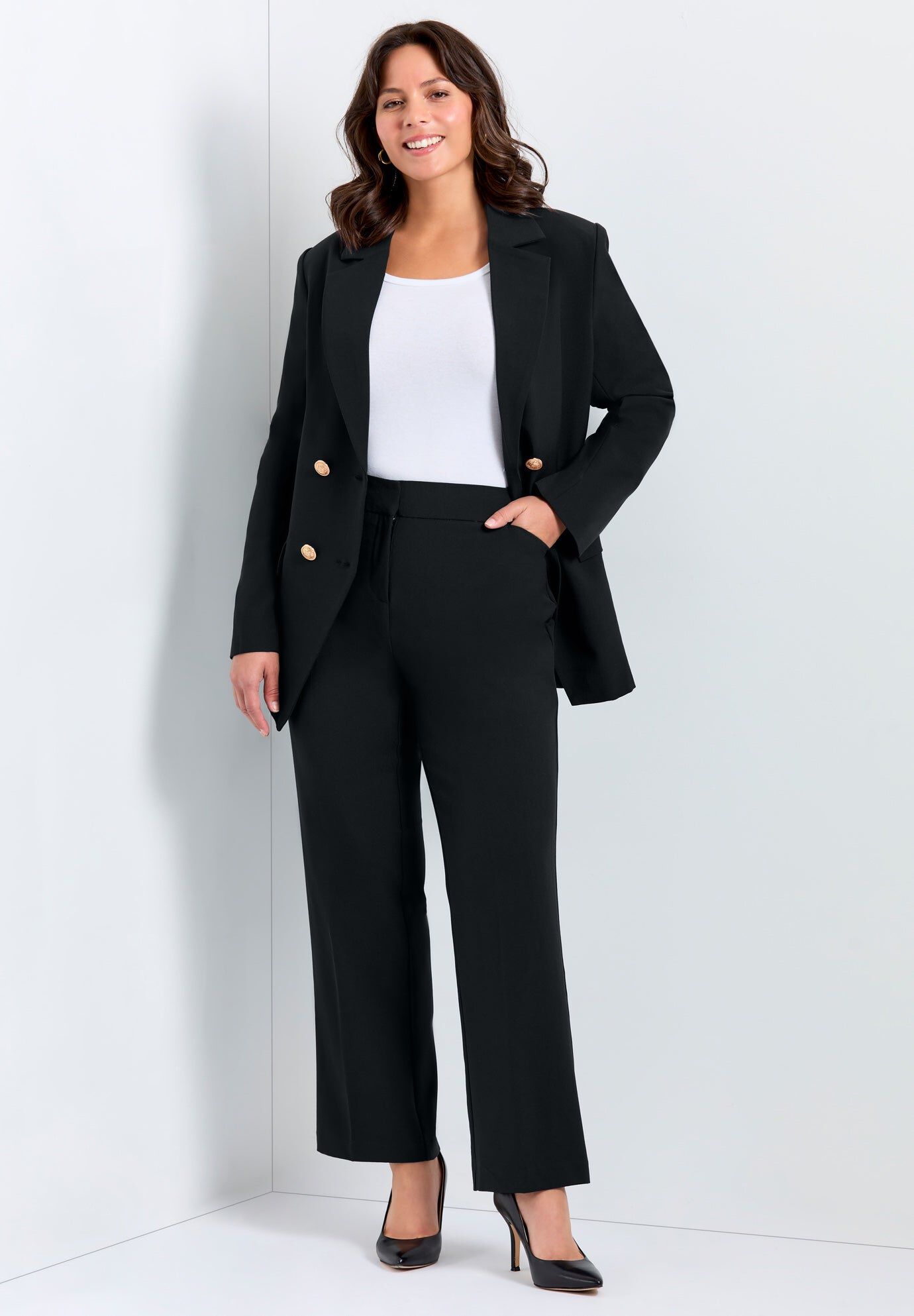Cool Hand Trouser, BLACK, hi-res image number 0