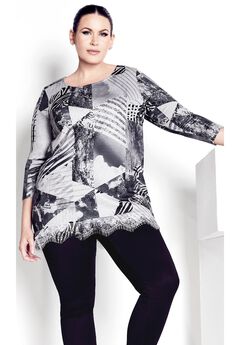 Lace Hem Top