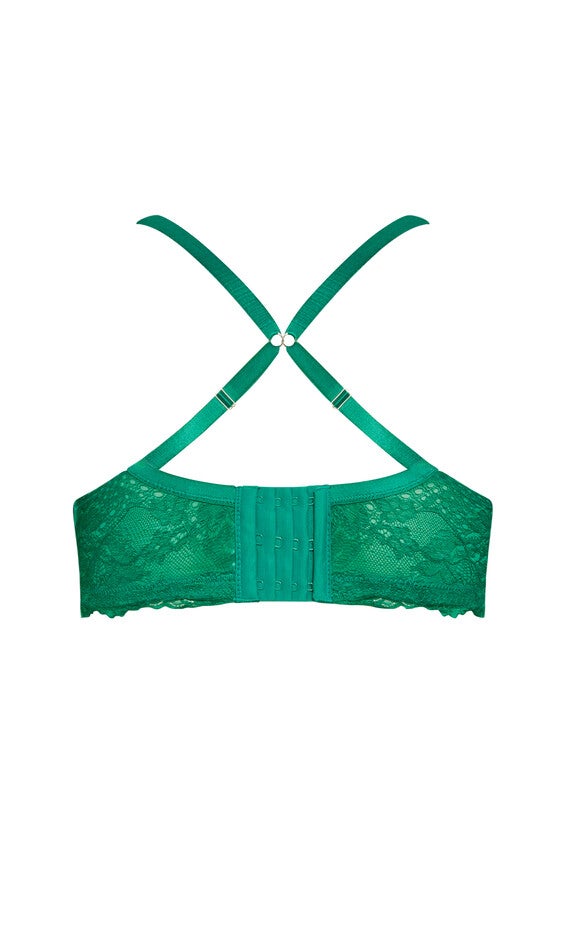 Allure Push Up Bra - kelly green, GREEN, alternate image number null