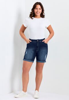 Affordable Plus Size Denim Shorts