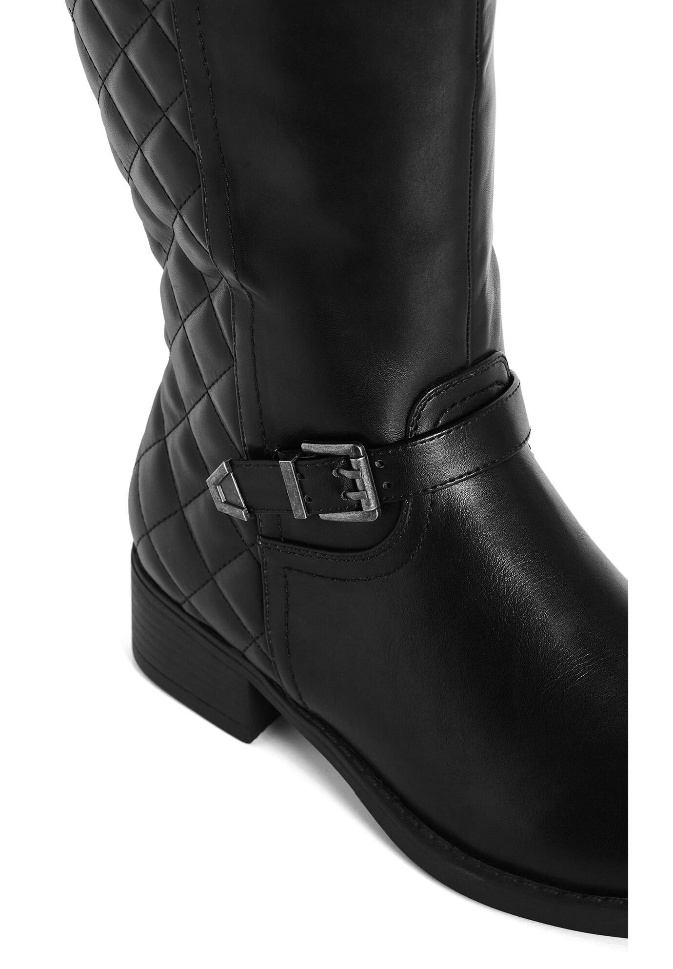 Ivory Tall Boot, BLACK, alternate image number 5
