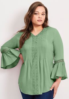 Lace Trim Tunic