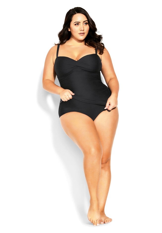 Samira Tankini Top - black, BLACK, hi-res image number null