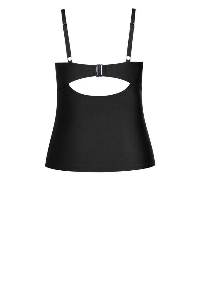 Samira Tankini Top - black, BLACK, alternate image number null