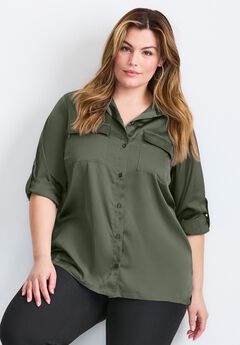 Sateen Utility Shirt