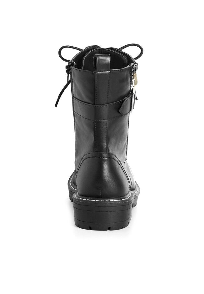 Ocean Lace Up Boot, BLACK, on-hover image number 1