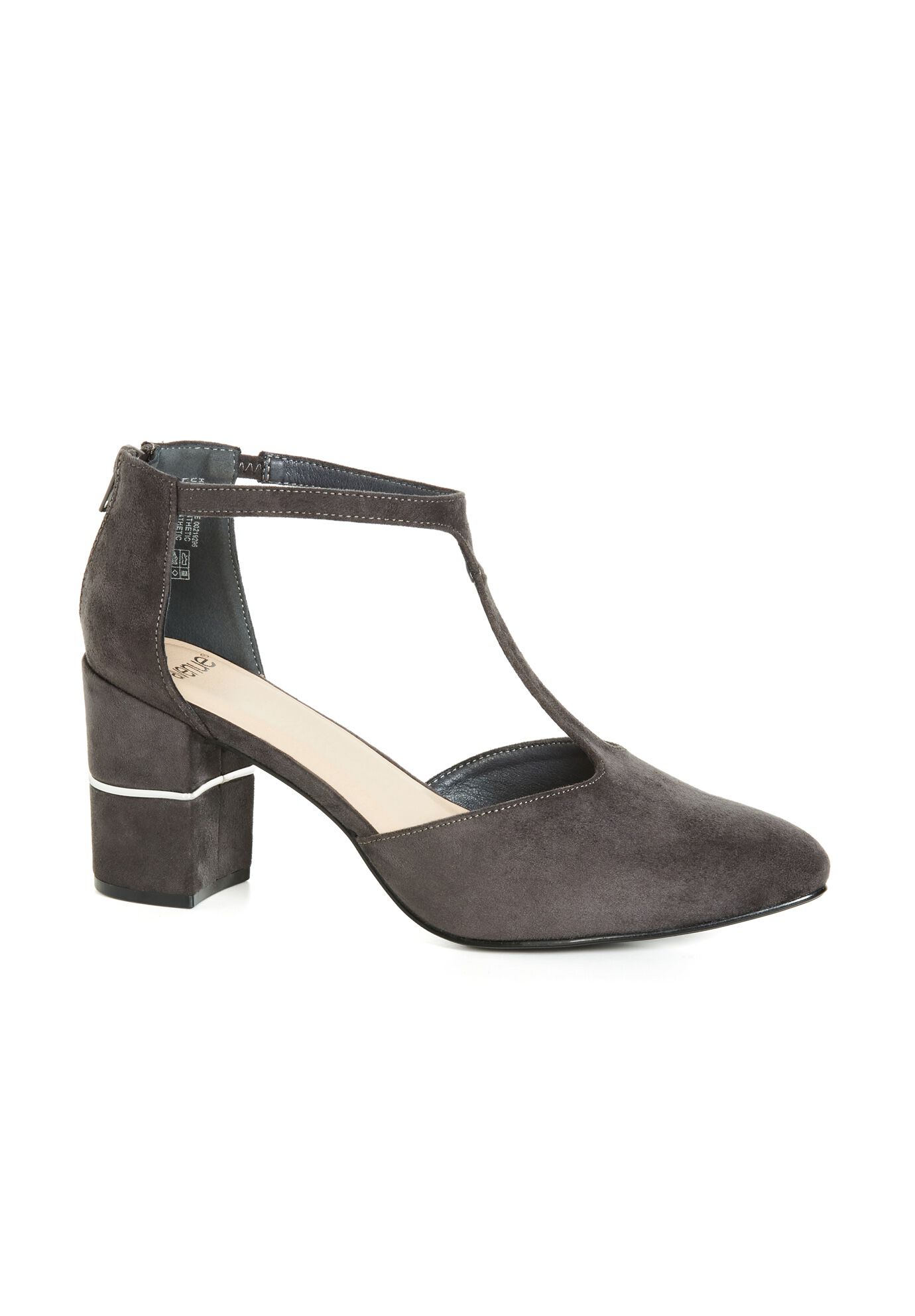 Gracie Heeled Shoe, GREY, hi-res image number 0