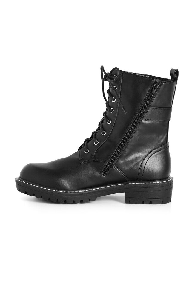 Ocean Lace Up Boot, BLACK, alternate image number 6