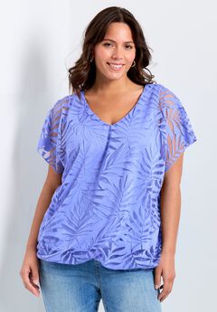 Elora Burnout Top