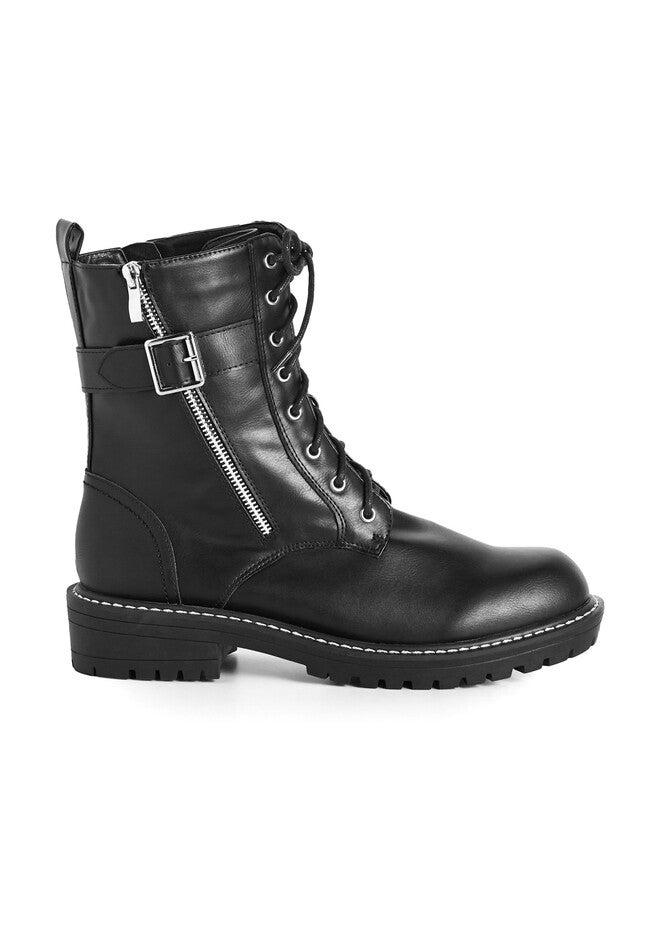 Ocean Lace Up Boot, BLACK, alternate image number 2