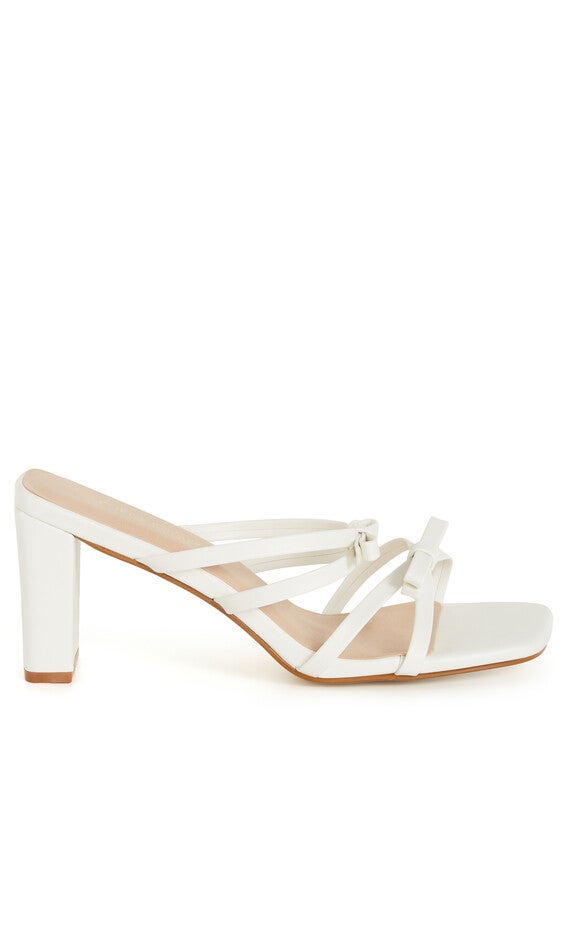 WIDE FIT Ava Mule - off white, WHITE, hi-res image number 0