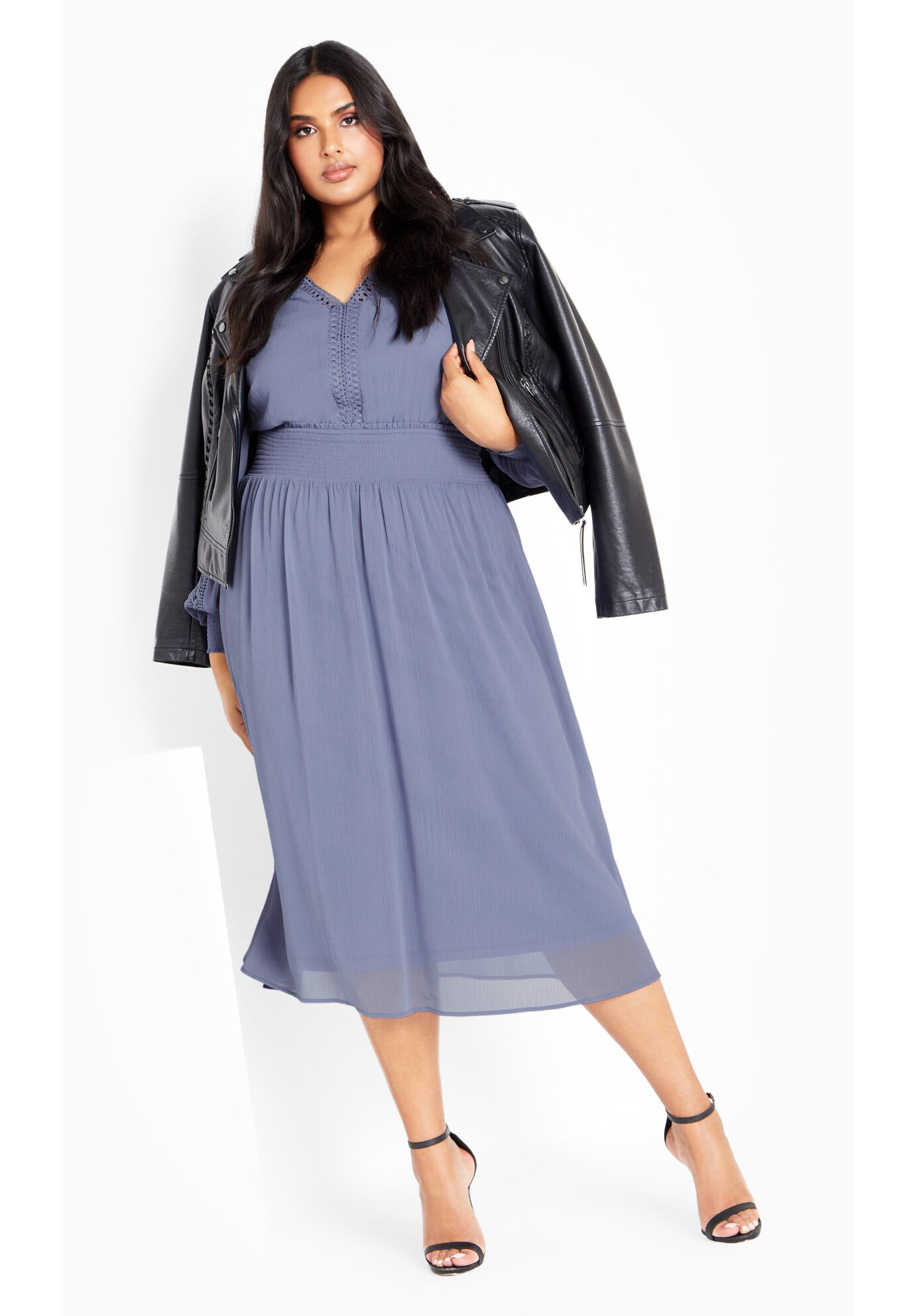 Elena Dress, COUNTRY BLUE, alternate image number 2