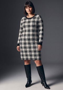 Calista Crewneck Sweater Dress