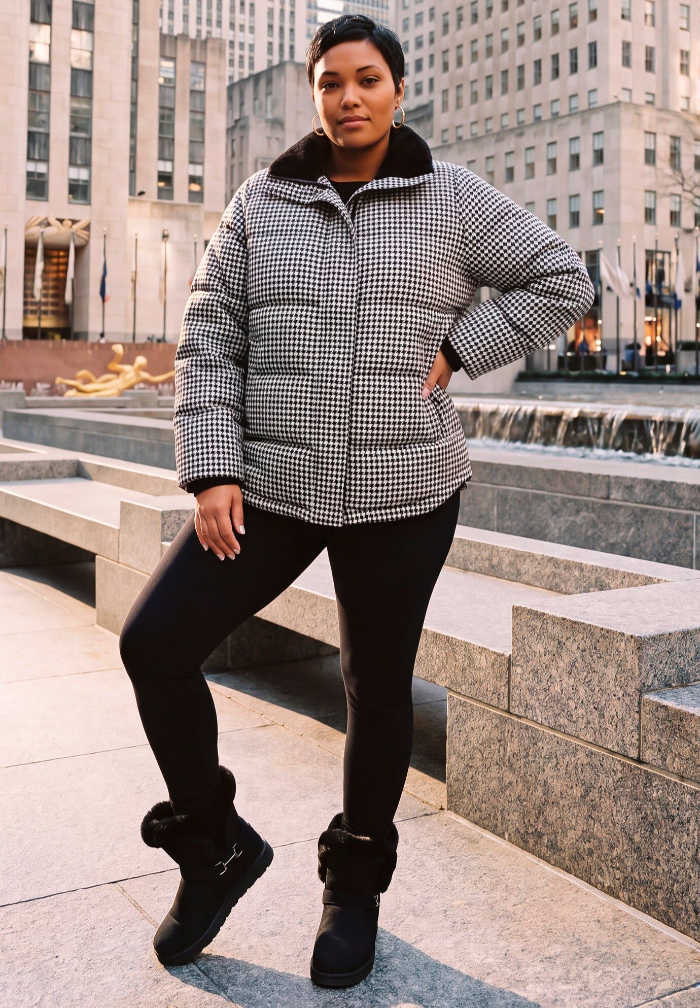 Sherpa Lined Puffer