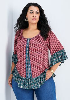 Serenity Ruffle Top