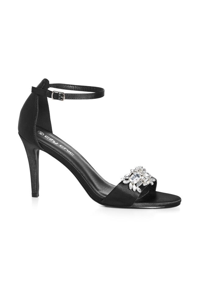 WIDE FIT Totally Glam Heel - black, BLACK, hi-res image number null