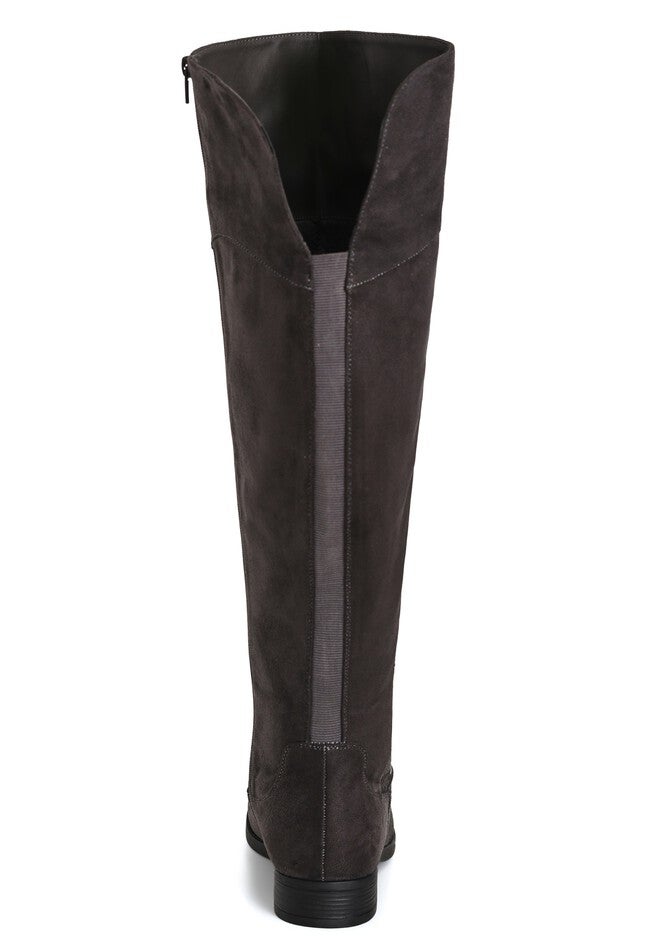 WIDE FIT Nadia Grey Tall Boot, GREY, on-hover image number null
