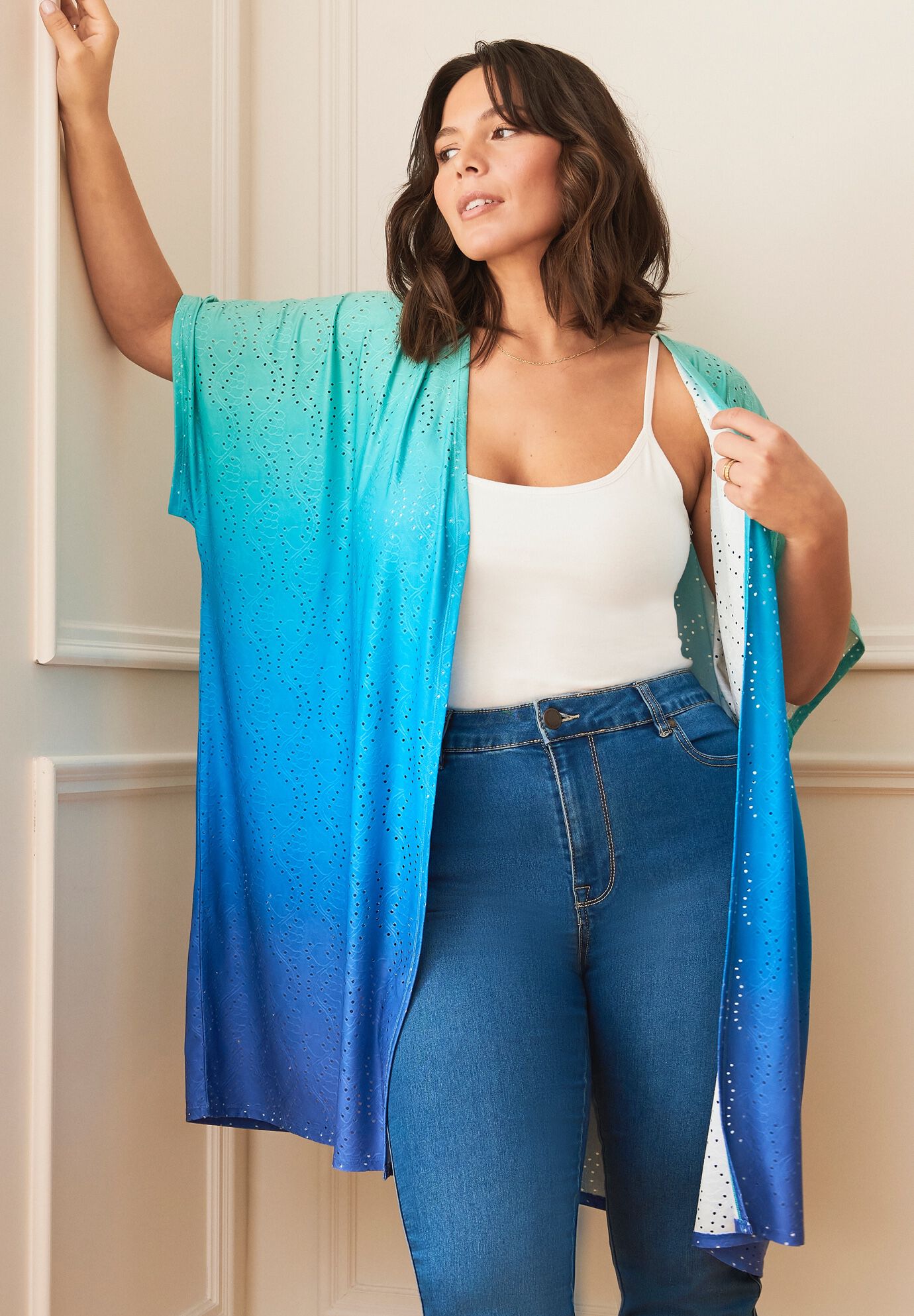 Butter Denim Skinny Jean, MID WASH, alternate image number 5