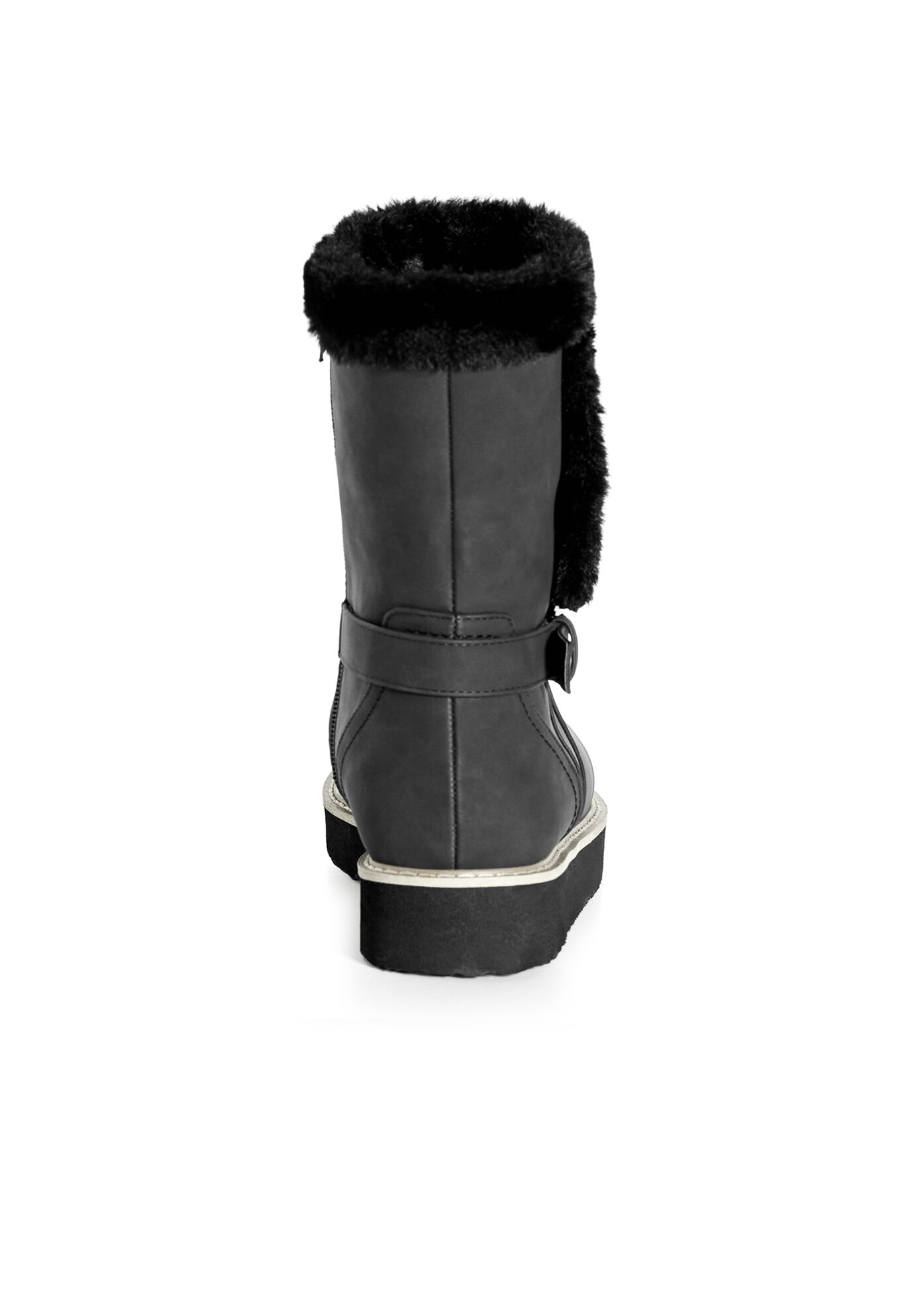 Nia Mid Boot, BLACK, alternate image number 3