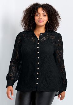 Plus Size Lace Jackets