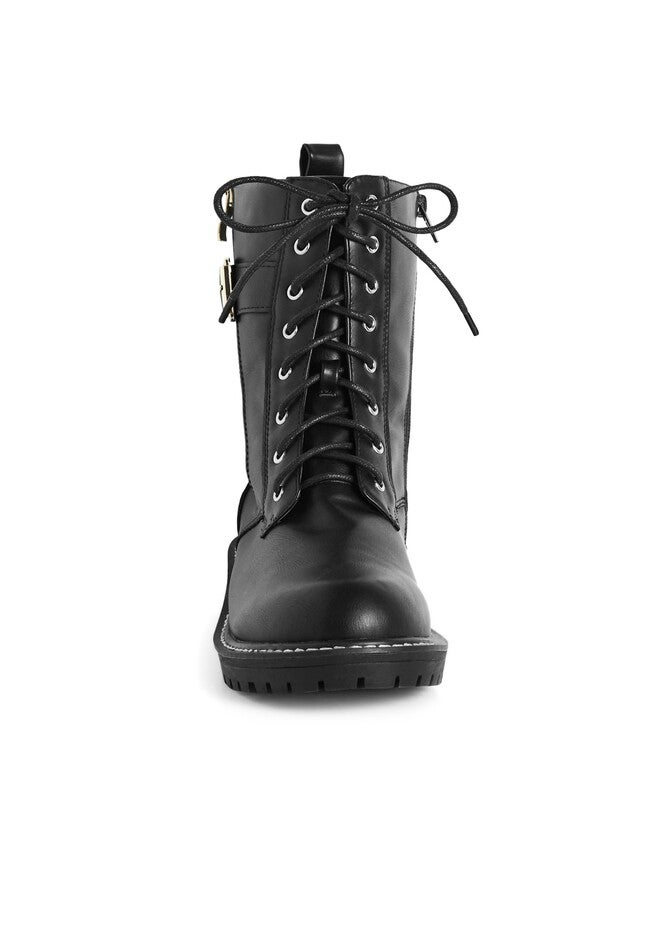 Ocean Lace Up Boot, BLACK, alternate image number 4