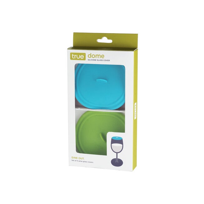 Dome Wine Glass Covers In Asstd Colors By True, , alternate image number 4
