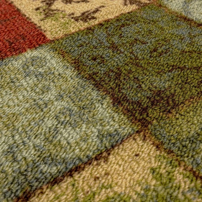 Floral Tile Multi 1' 8 inches X 3' 9 inches, , alternate image number null