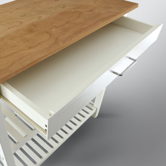 Kitchen Island with Solid American Cherry Top, , alternate image number null