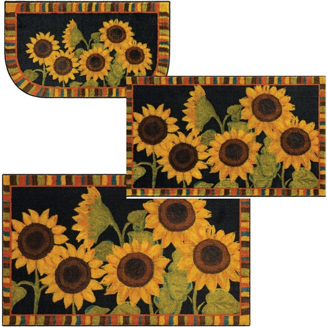 Sunflower Garden Kitchen Rug, , alternate image number 8